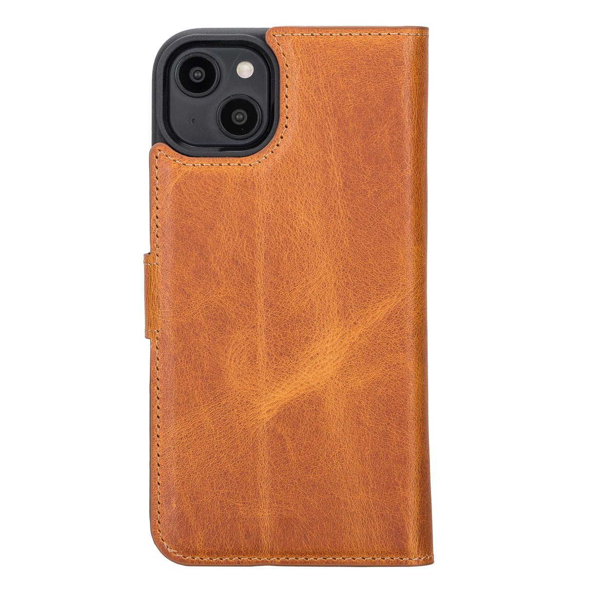 iPhone 15 Plus Leather Wallet Case