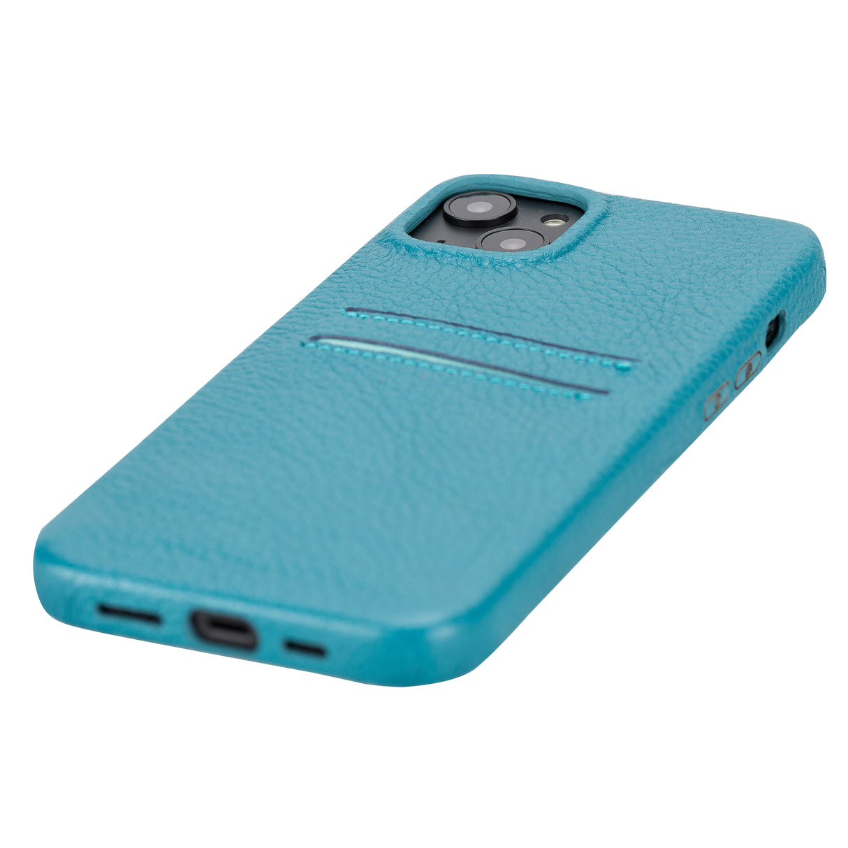 iPhone 15 Plus Leather Snap-On Wallet Phone case