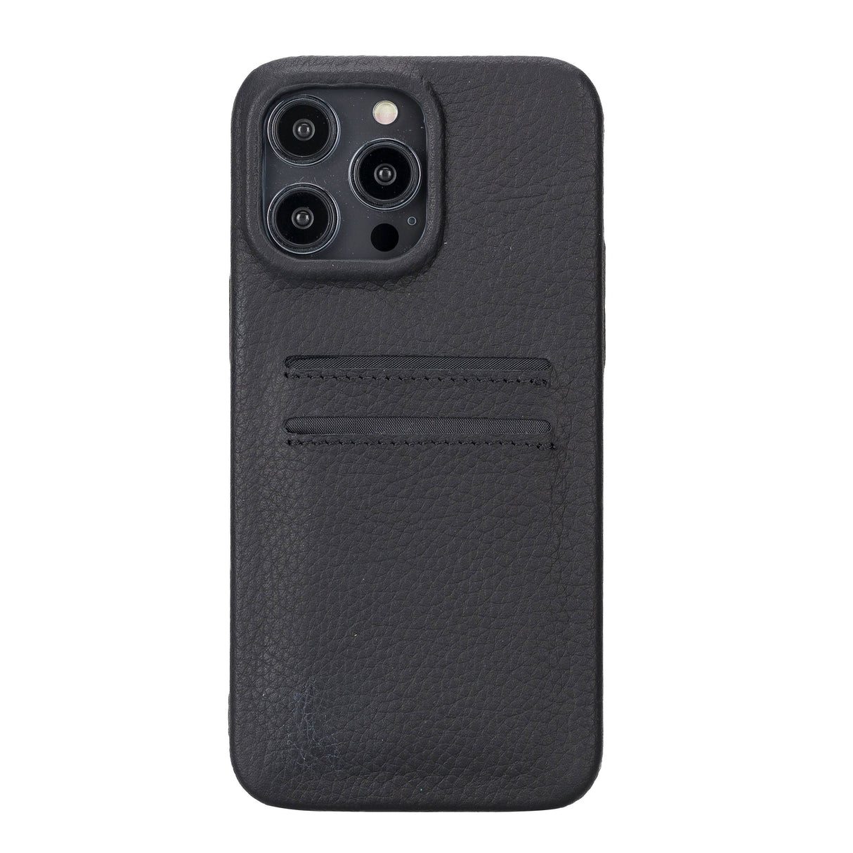 iPhone 14 Pro Max Leather Snap-on wallet phone case