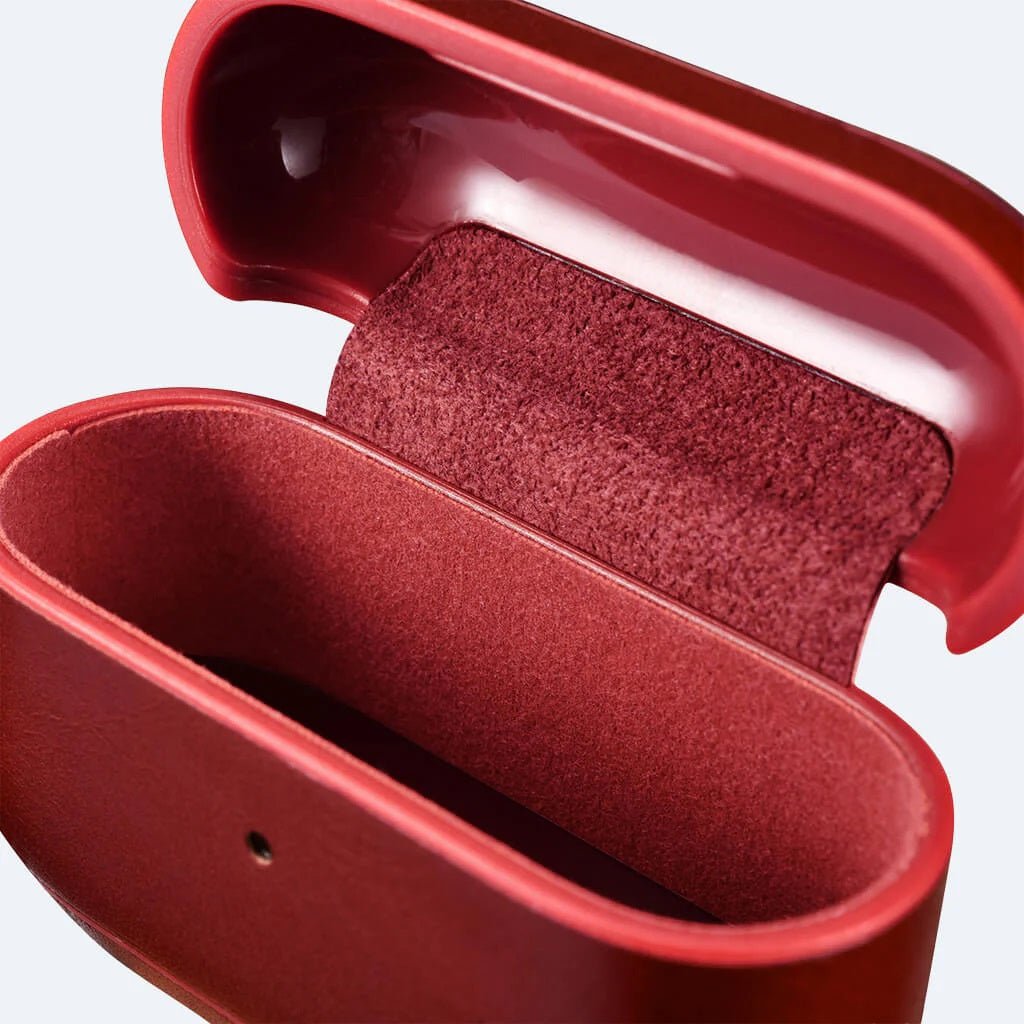 AirPods Pro Leather Protective Case Cover with Hook by Hardiston - premium AirPods Cases
