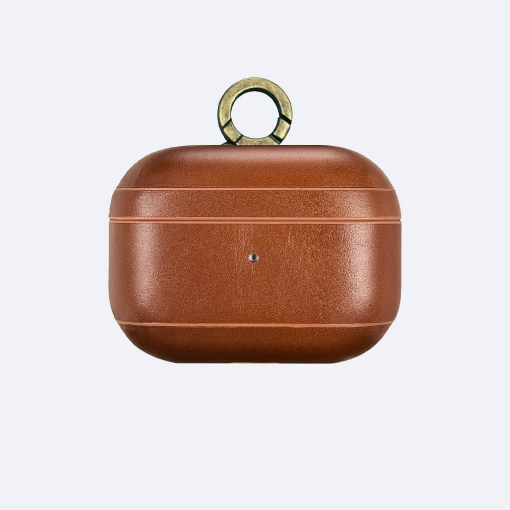 AirPods Pro Leather Protective Case Cover with Hook by Hardiston - premium AirPods Cases