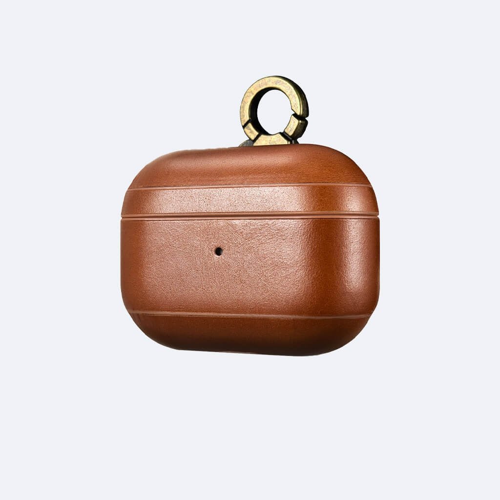 AirPods Pro Leather Protective Case Cover with Hook by Hardiston - premium AirPods Cases