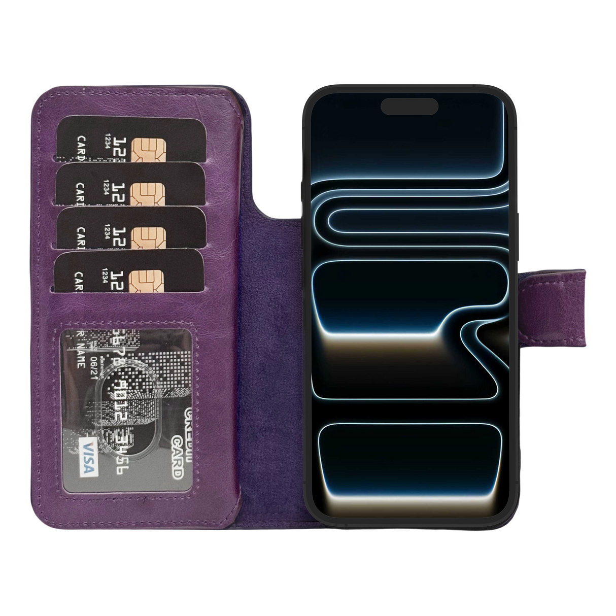 iPhone 17 Pro Max Double Magnet Wallet