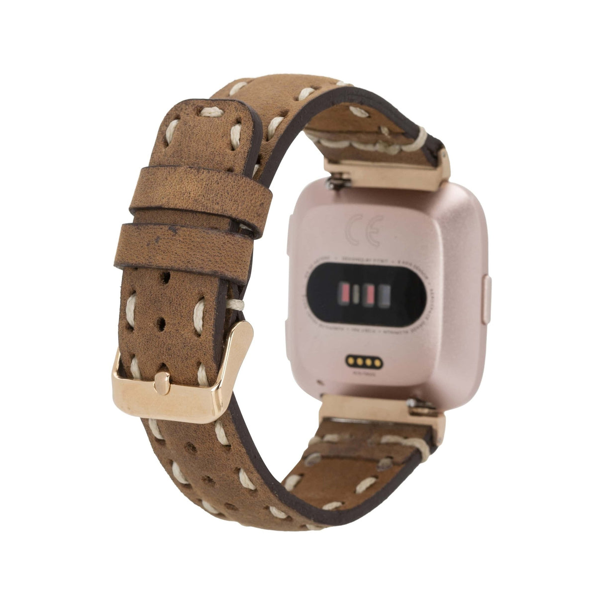 Full Stitch Leather Band for Fitbit Watch by Hardiston - premium Watch Bands - Fitbit