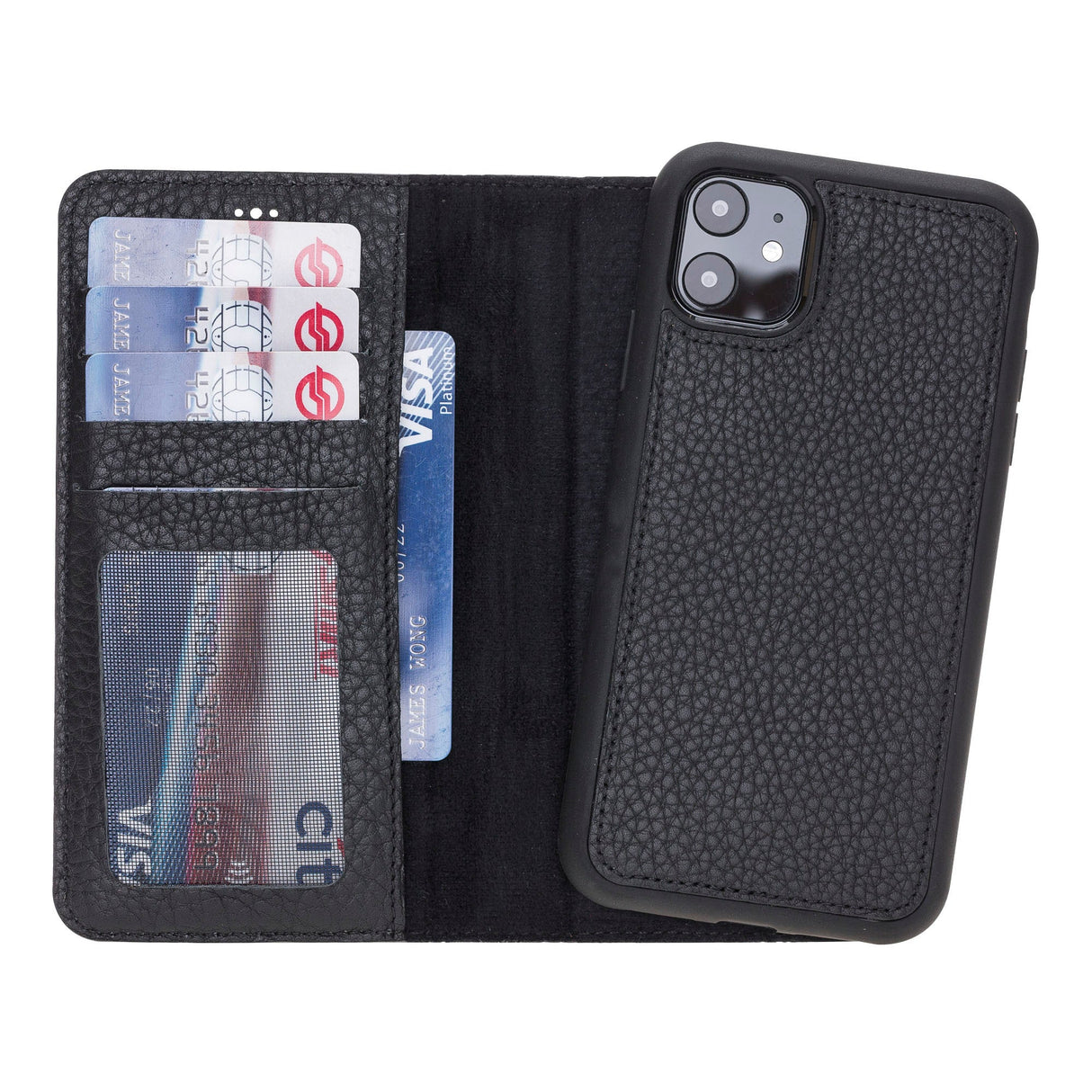 iPhone 11 Leather Wallet Case