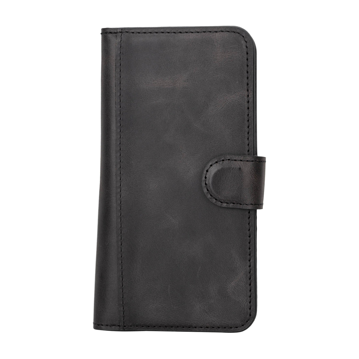 iPhone 15 Leather Dual Wallet Case black 2