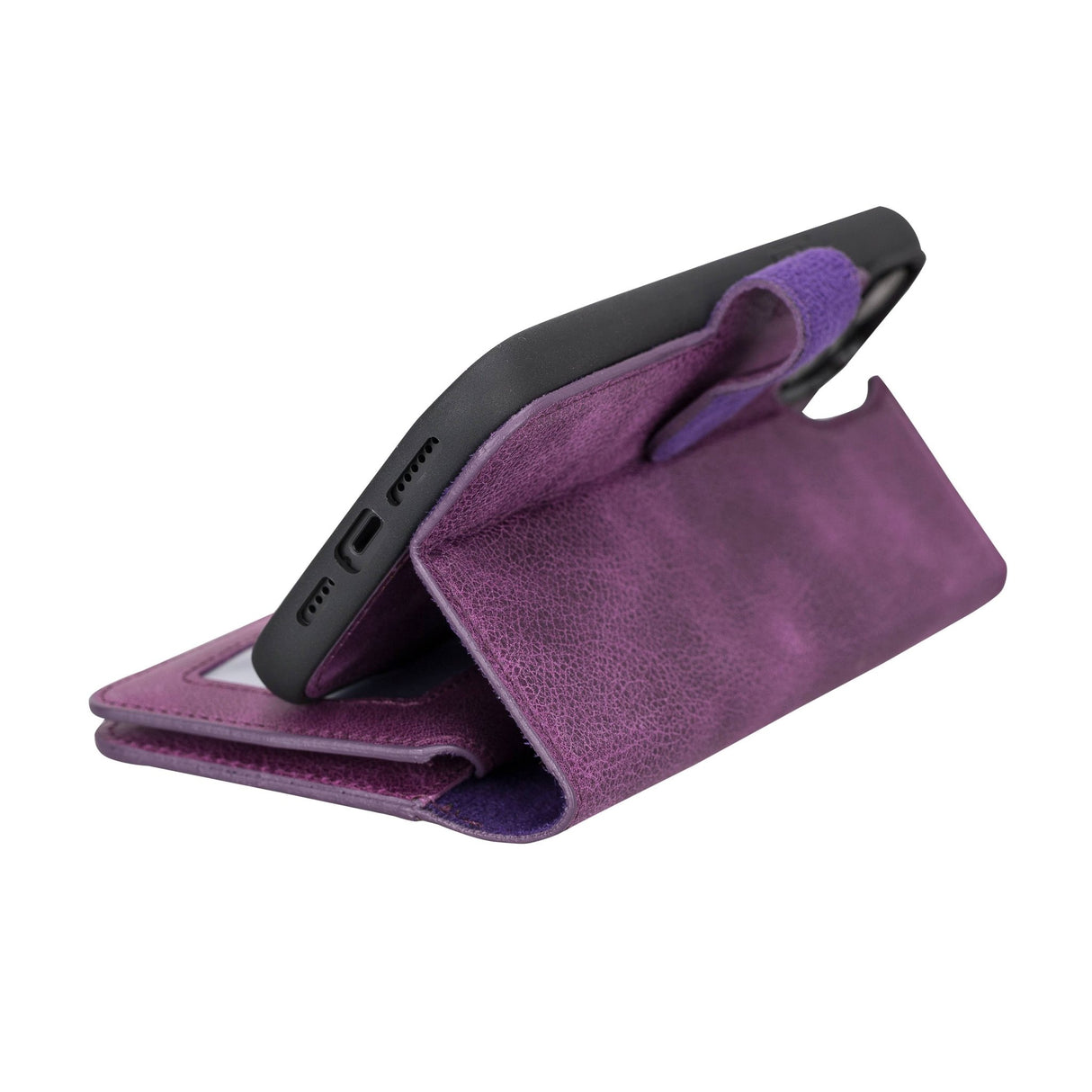 iPhone 14 Plus Leather Dual Wallet Case by Hardiston - premium iPhone 14 Cases