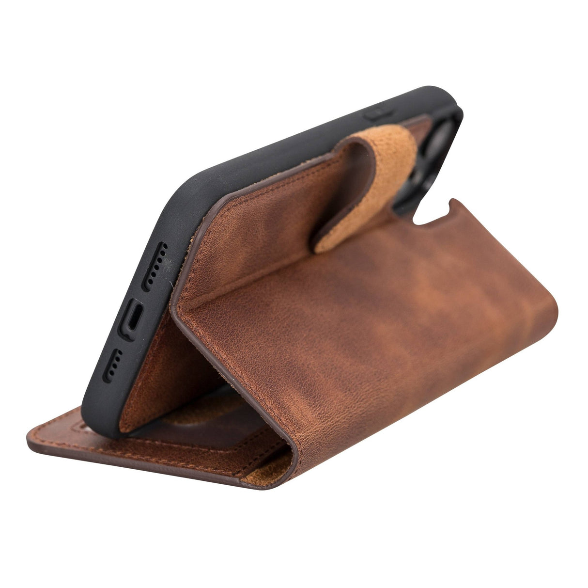 iPhone 14 Plus Leather Wallet Case by Hardiston - premium iPhone 14 Cases