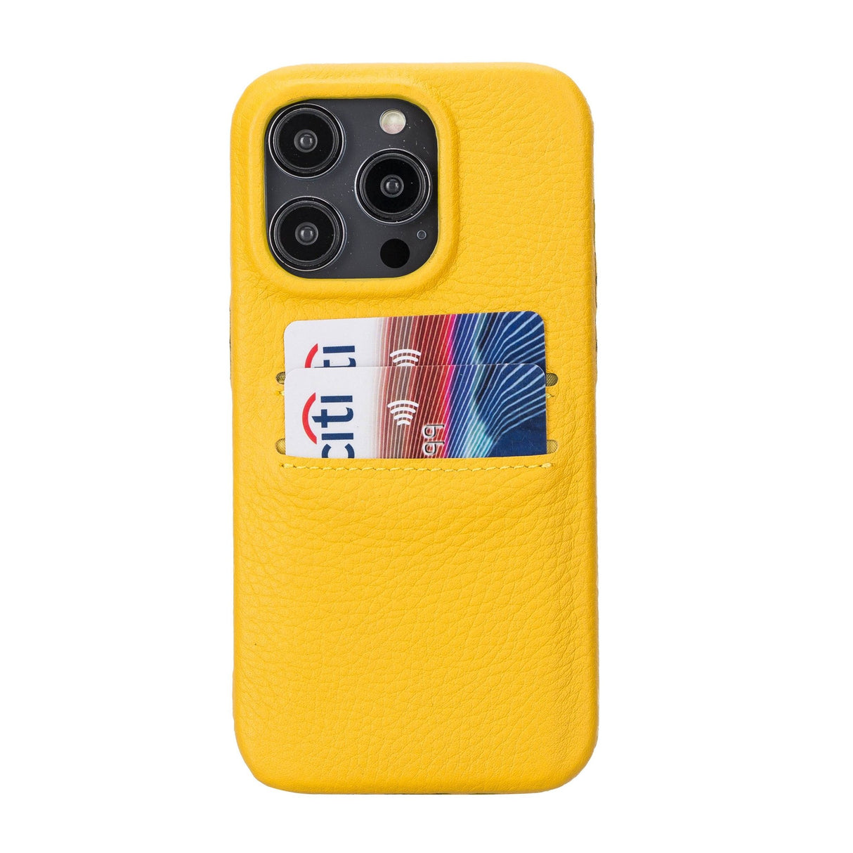 iPhone 14 Pro Leather Snap - on wallet case by Hardiston - premium iPhone 14 Cases