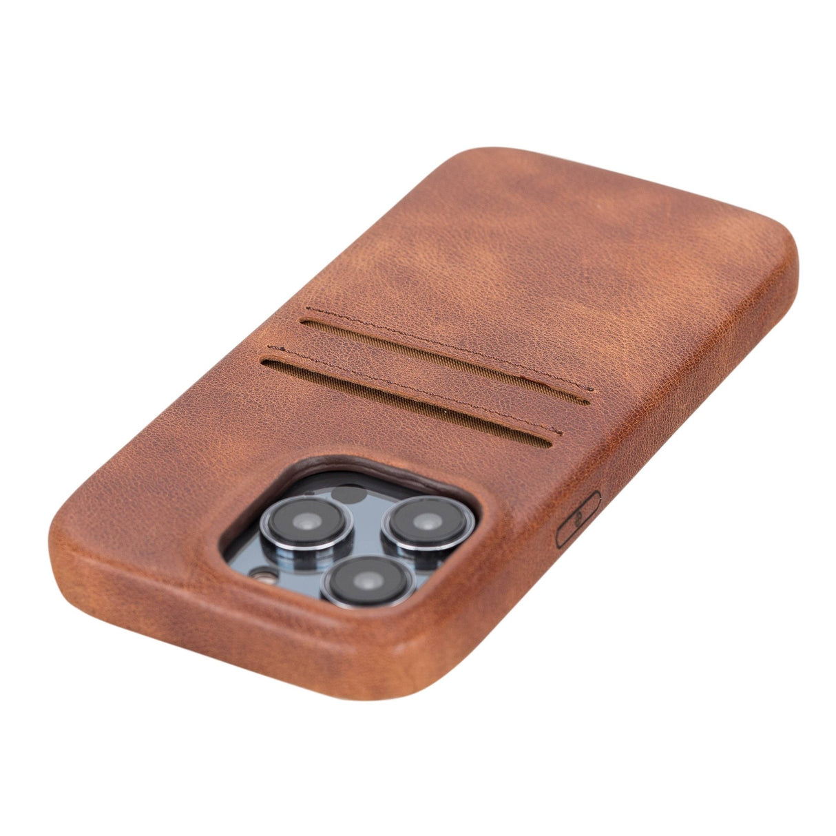 iPhone 14 Pro Leather Snap - on wallet case by Hardiston - premium iPhone 14 Cases