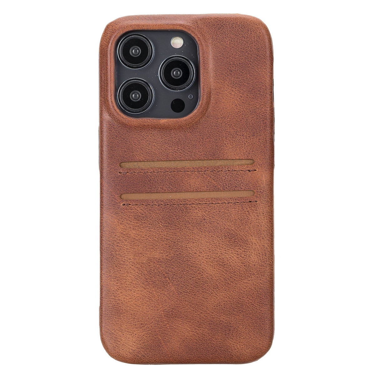 iPhone 14 Pro Leather Snap - on wallet case by Hardiston - premium iPhone 14 Cases