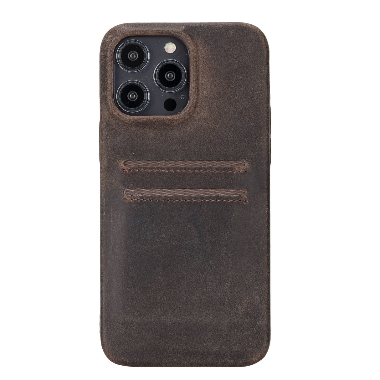 iPhone 14 Pro Max Leather Snap - on wallet phone case by Hardiston - premium iPhone 14 Cases