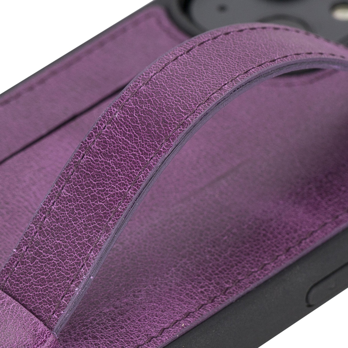 iPhone 14 Snap - on Leather Grip Case by Hardiston - premium iPhone 14 Cases