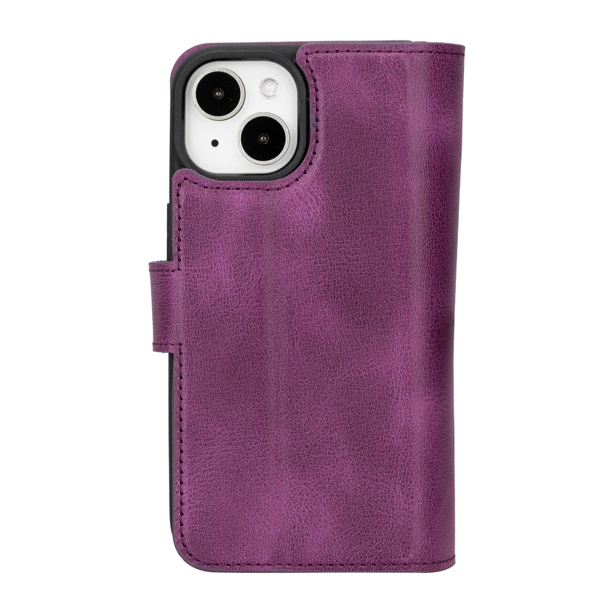 iPhone 15 Leather Dual Wallet Case by Hardiston - premium iPhone 15 Cases