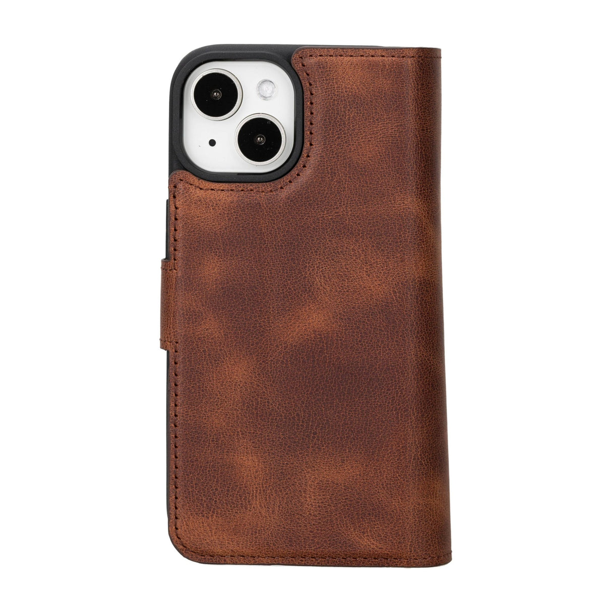 iPhone 15 Leather Dual Wallet Case by Hardiston - premium iPhone 15 Cases