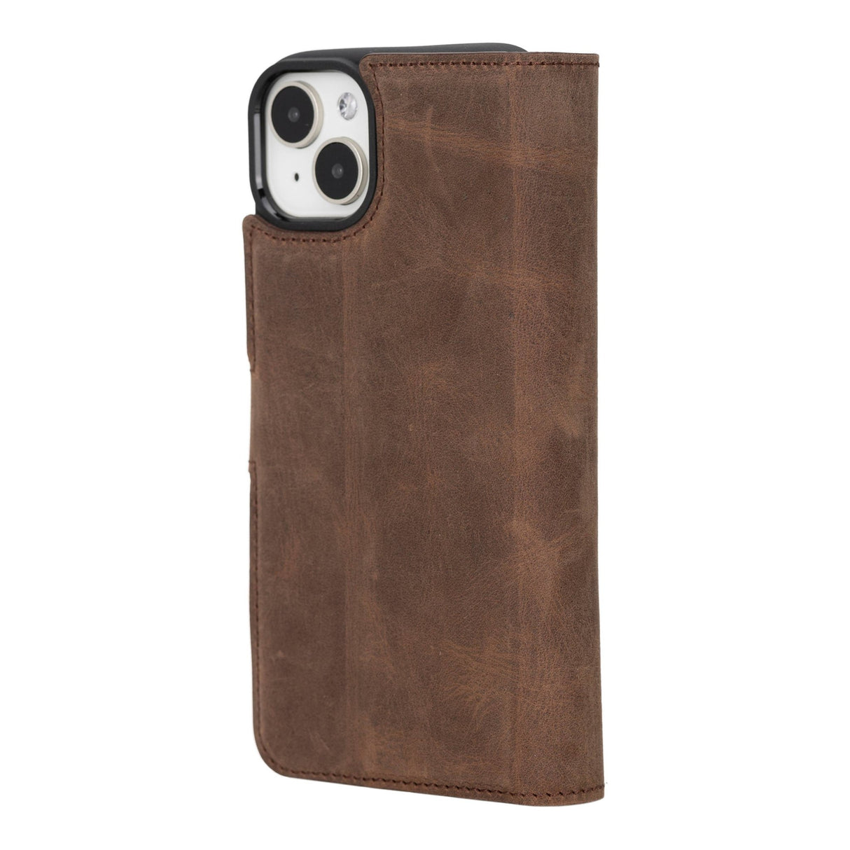 iPhone 15 Plus Leather Dual Wallet Case by Hardiston - premium iPhone 15 Cases