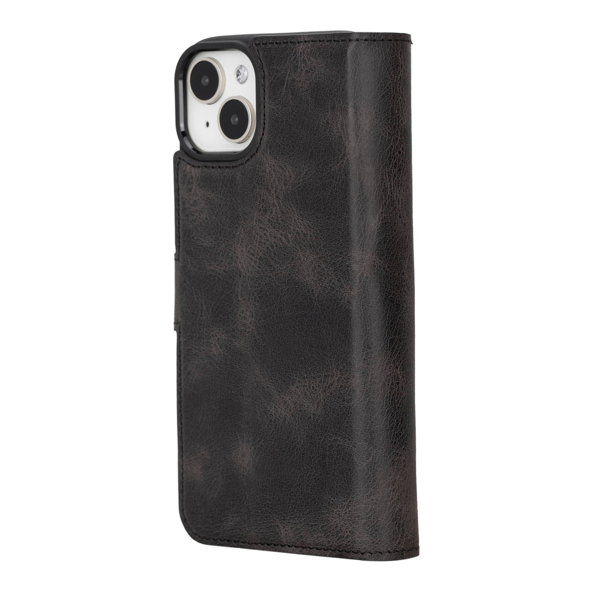 iPhone 15 Plus Leather Dual Wallet Case by Hardiston - premium iPhone 15 Cases