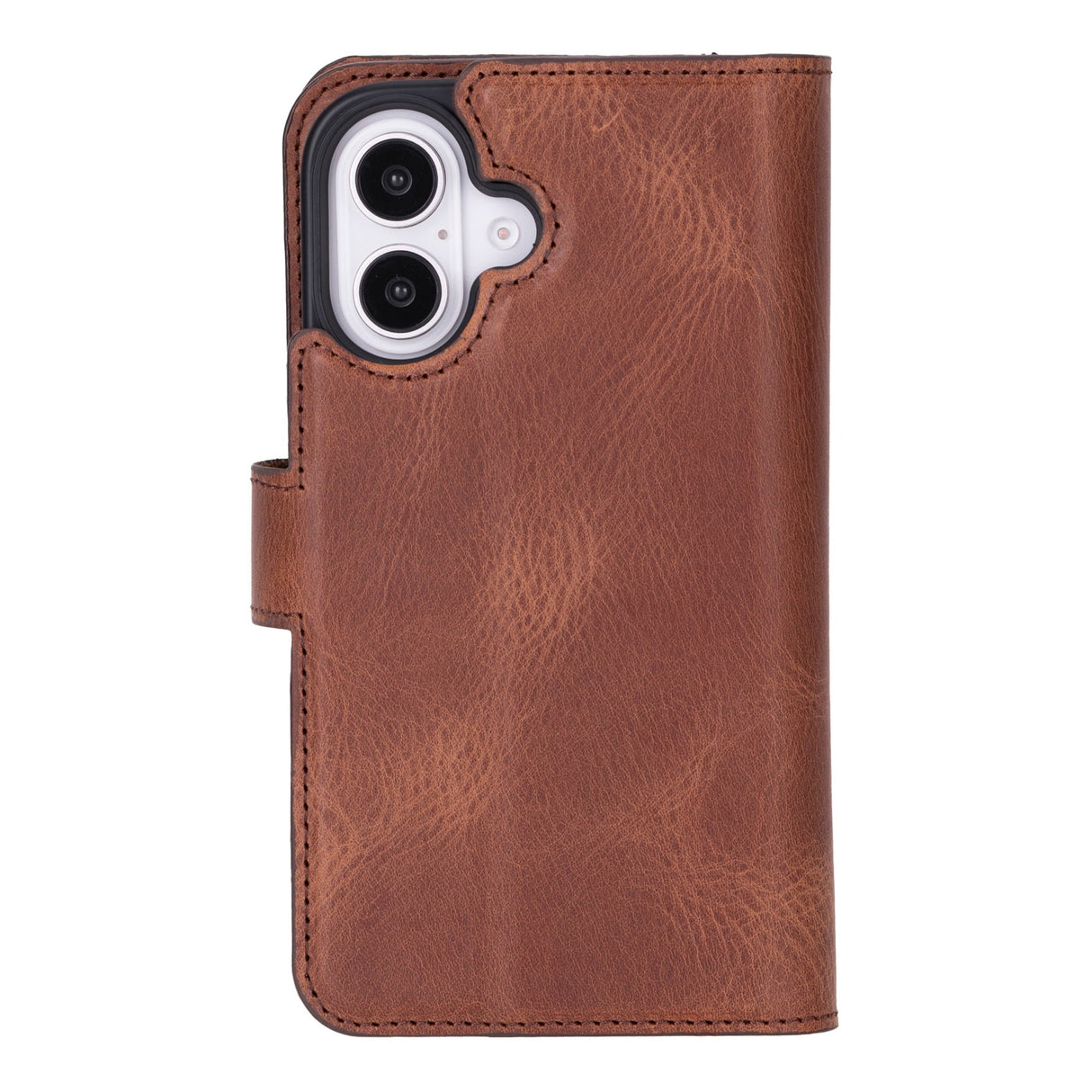 iPhone 16 E Leather Dual Wallet Case by Hardiston - premium iPhone 16 Cases