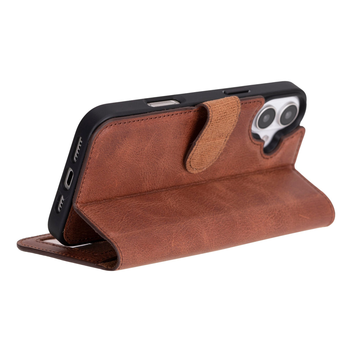 iPhone 16 Pro Leather Wallet Case by Hardiston - premium iPhone 16 Cases