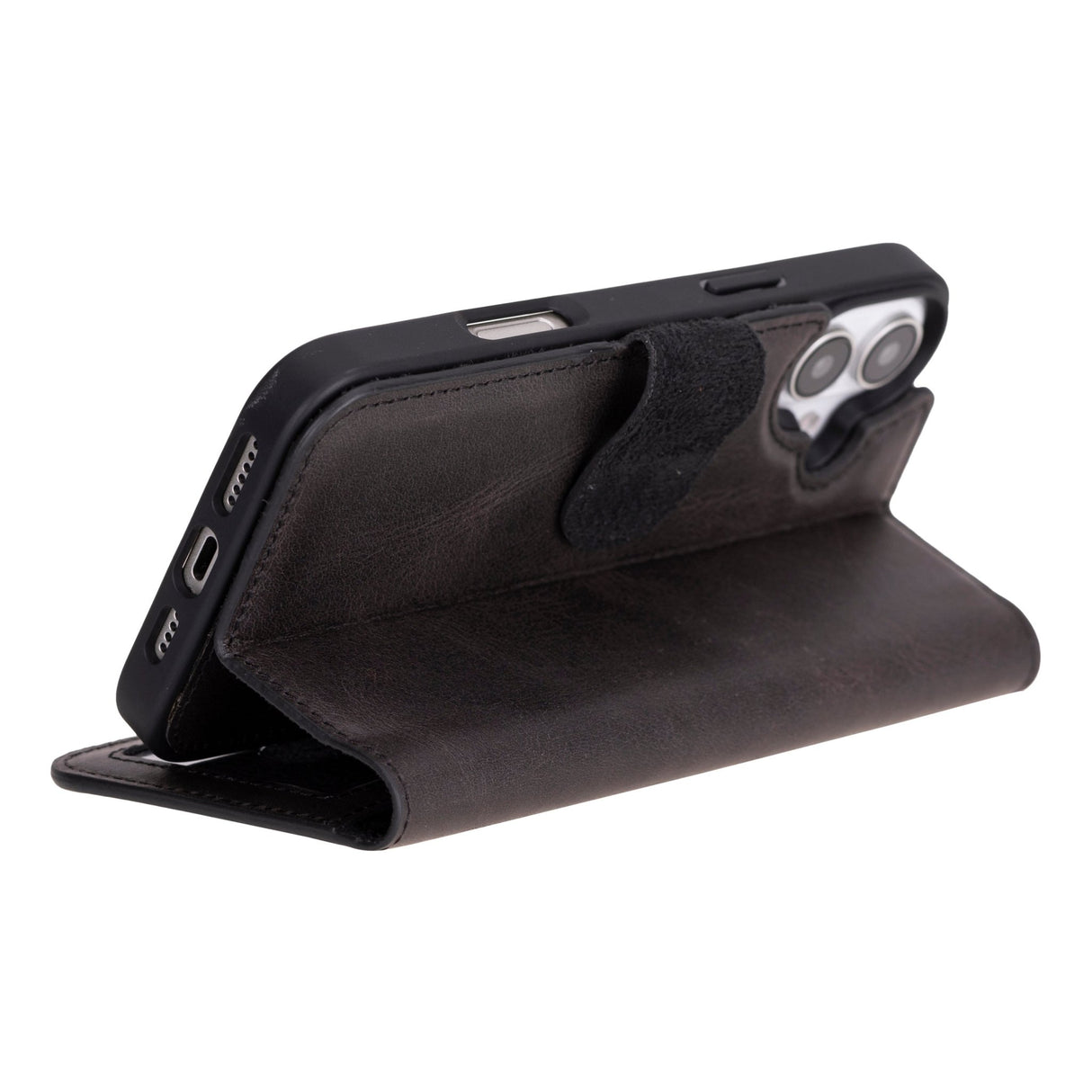 iPhone 16 Pro Leather Wallet Case by Hardiston - premium iPhone 16 Cases