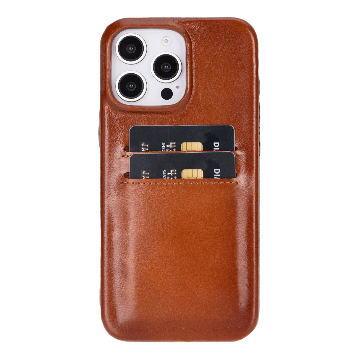iPhone 16 Pro Max Leather Snap - on wallet case by Hardiston - premium iPhone 16 Cases
