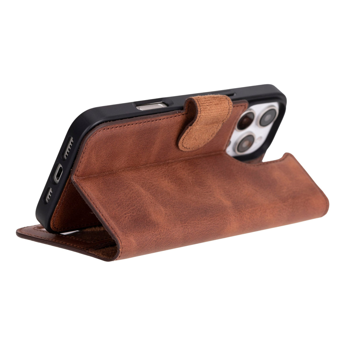 iPhone 16 Pro Max Leather Wallet Case by Hardiston - premium iPhone 16 Cases