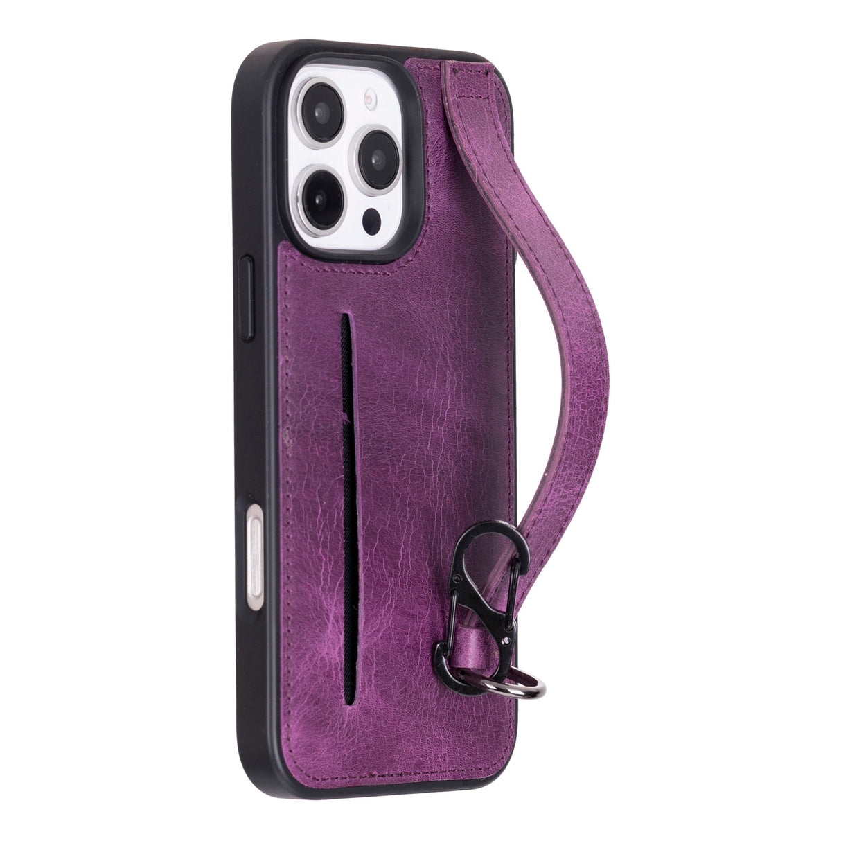 iPhone 16 Pro Max Snap - on Leather Grip Case by Hardiston - premium iPhone 16 Cases