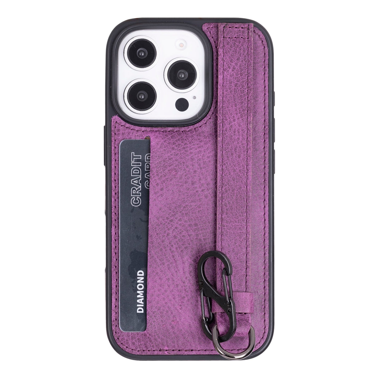 iPhone 16 Pro Snap - on Leather Grip Case by Hardiston - premium iPhone 16 Cases
