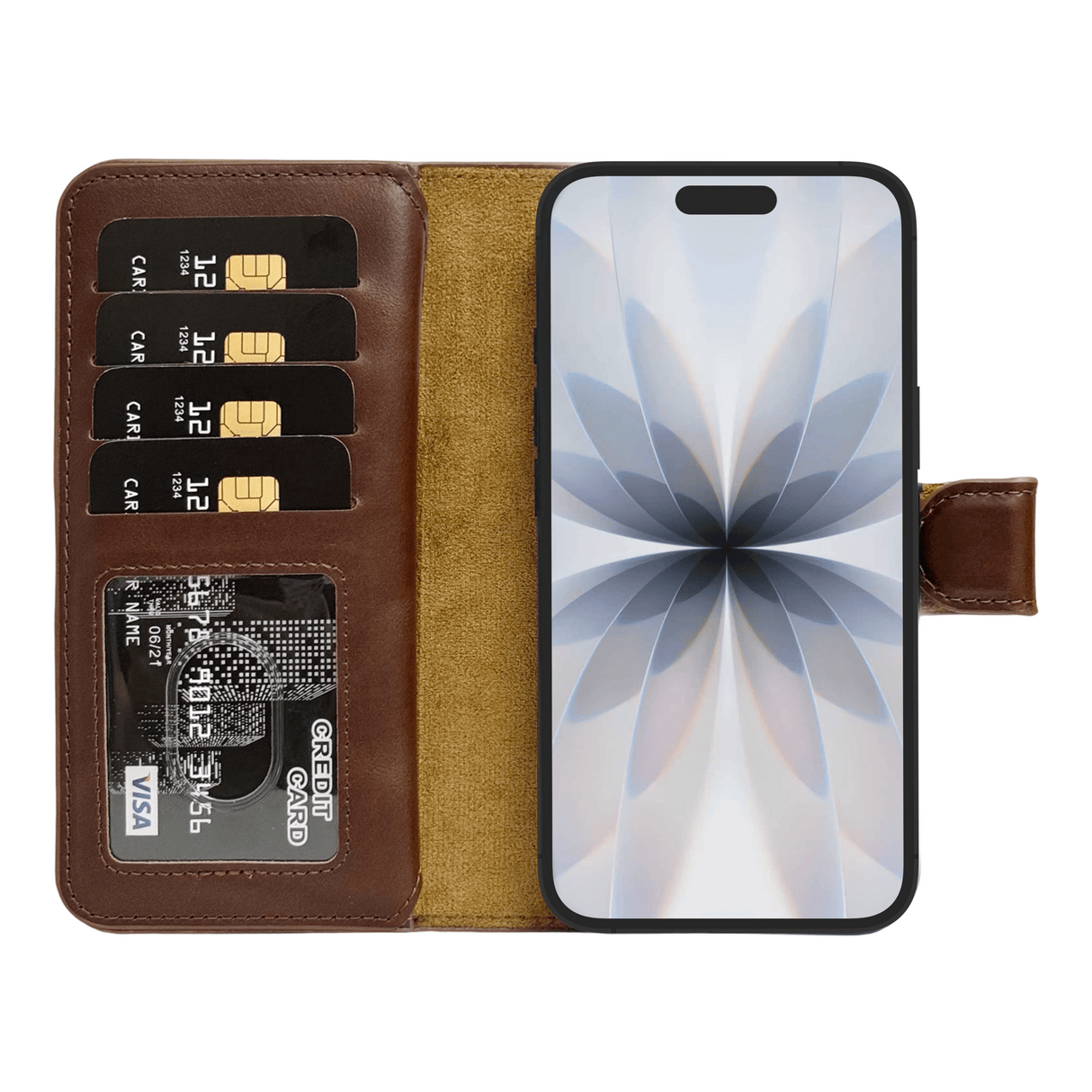 iPhone 17 Double Magnet Wallet by Hardiston - premium iPhone 17 Cases