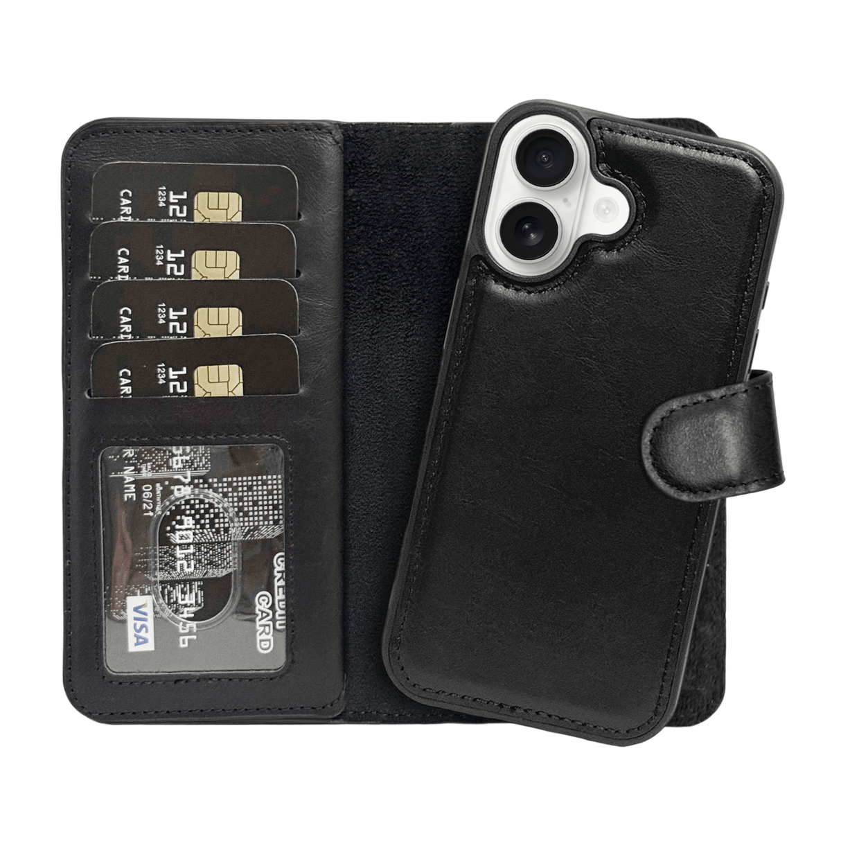 iPhone 17 Double Magnet Wallet by Hardiston - premium mws_apo_generated