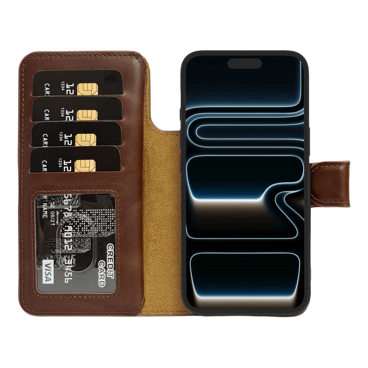 Iphone 17 Pro Double Magnet Wallet by Hardiston - premium iPhone 17 Cases