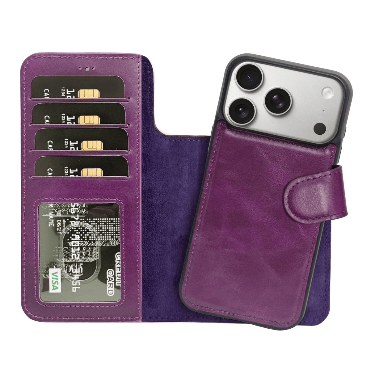 iPhone 17 Pro Magnet Wallet by Hardiston - premium iPhone 17 Cases