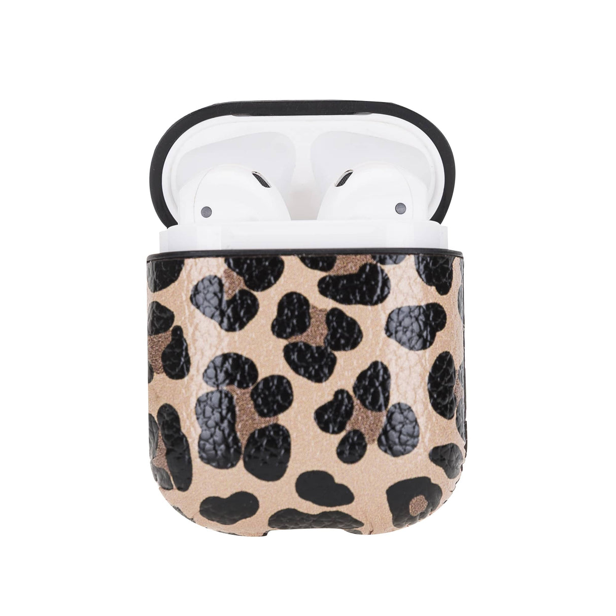 Leather AirPods 1/2 Fully Wrapped Shockproof Case by Hardiston - premium AirPods Cases