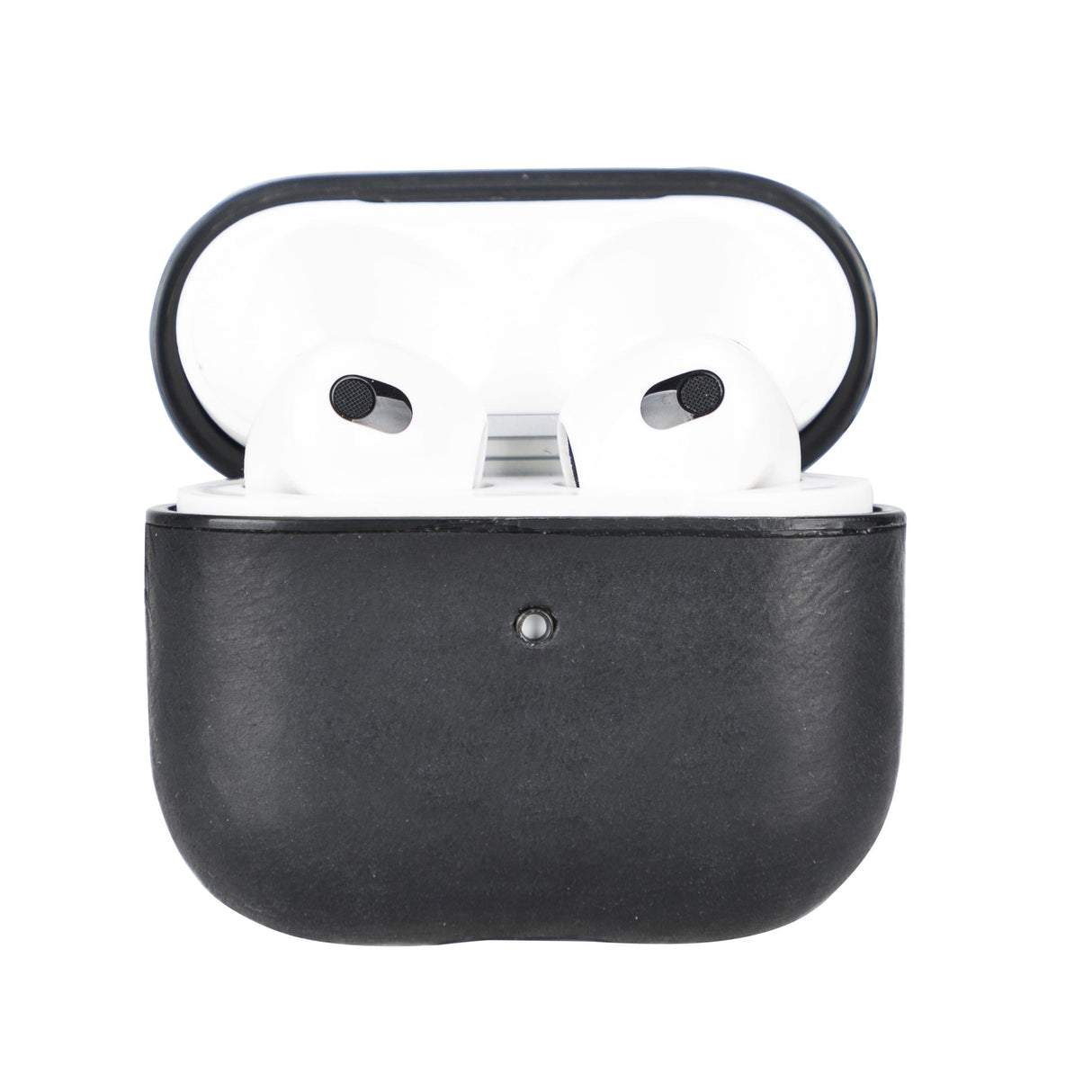 Leather AirPods 3 Fully Wrapped Shockproof Case by Hardiston - premium AirPods Cases