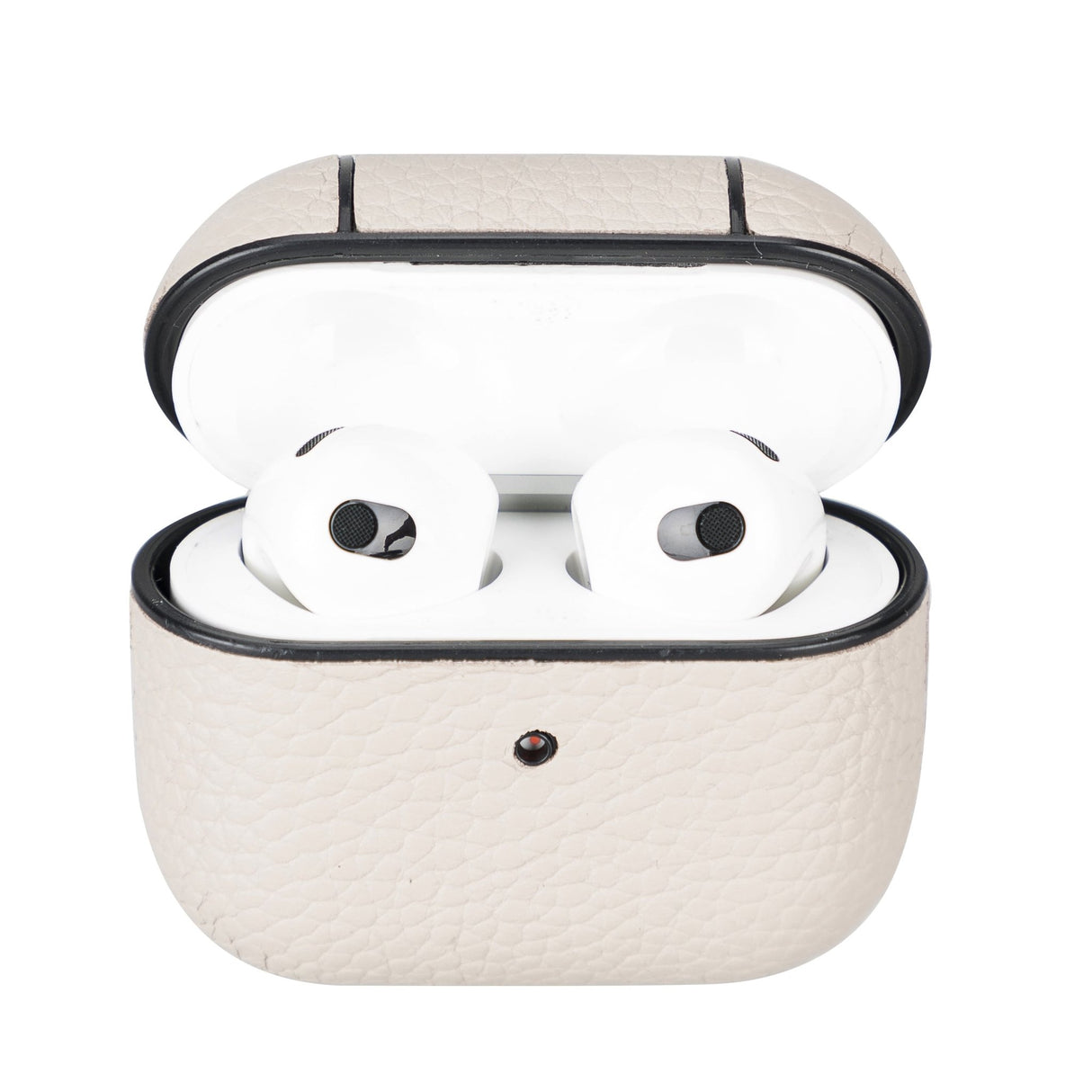 Leather AirPods 3 Fully Wrapped Shockproof Case by Hardiston - premium AirPods Cases