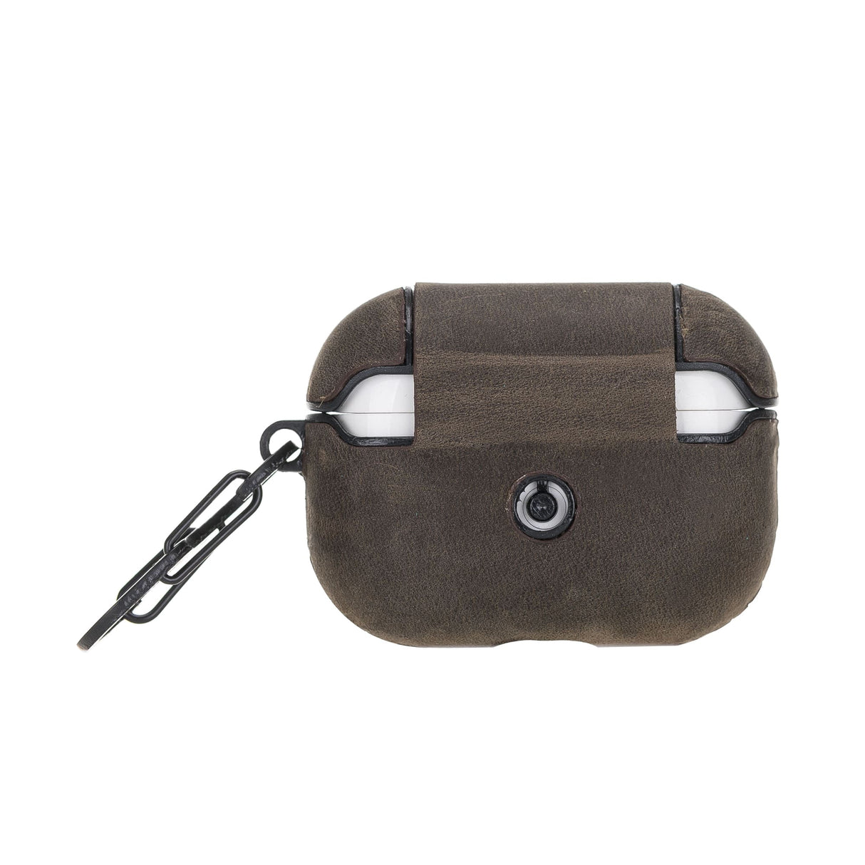 Leather AirPods Pro Fully Wrapped Shockproof Case by Hardiston - premium AirPods Cases