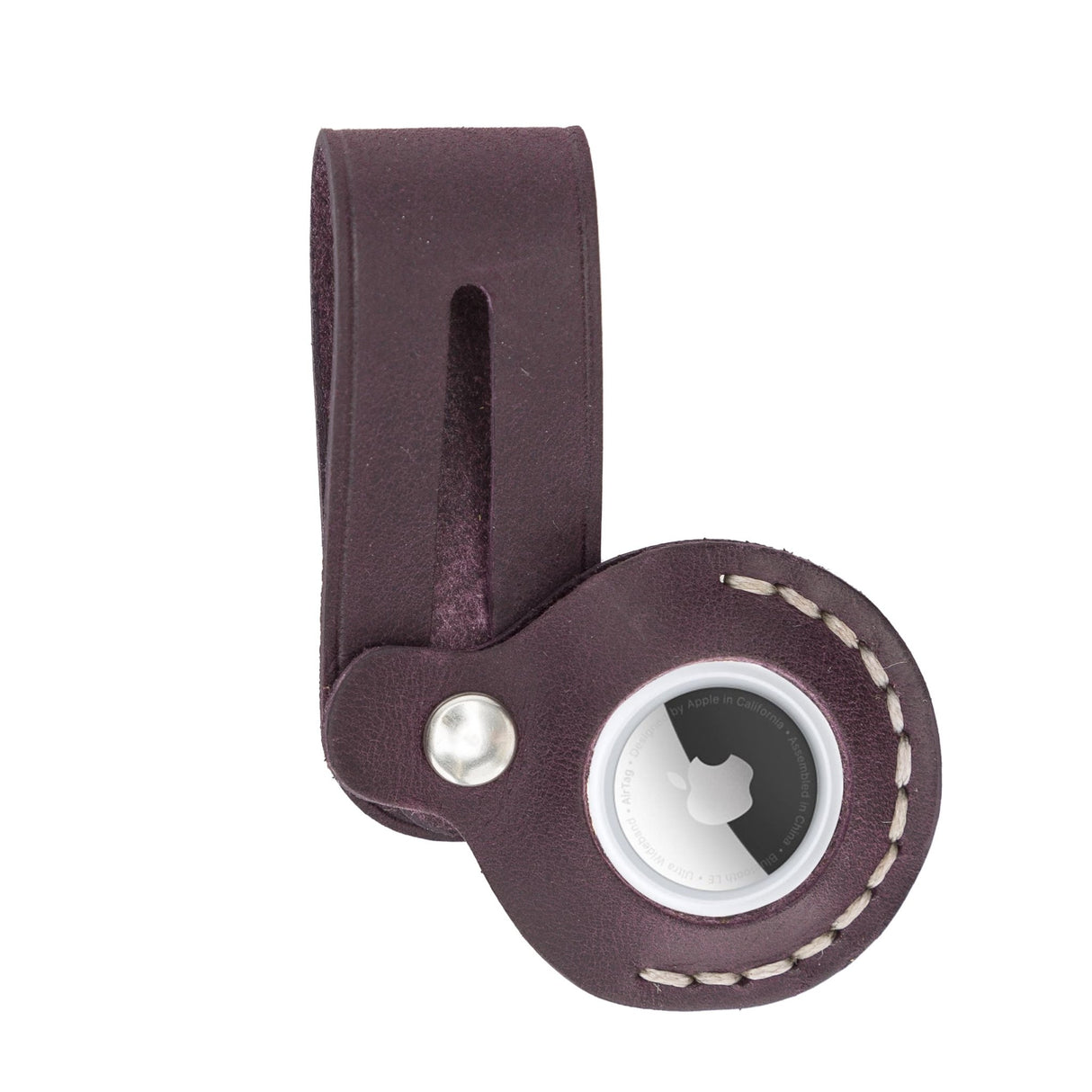 Premium Leather Loop AirTag Holder by Hardiston - premium AirTag Holders