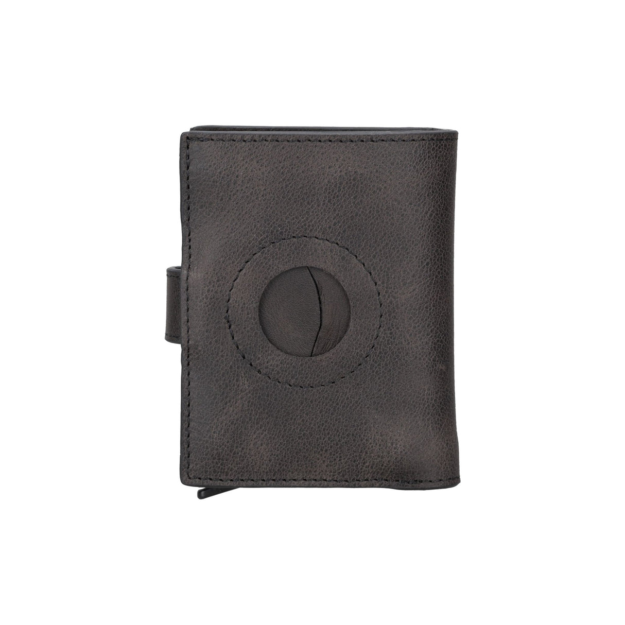 Premium RFID Blocking Leather Pop - Up AirTag Card Holder and Wallet by Hardiston - premium Card Holders