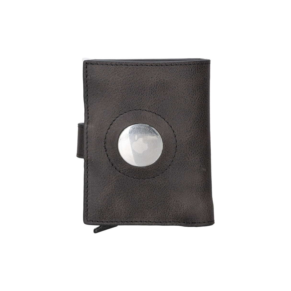 Premium RFID Blocking Leather Pop - Up AirTag Card Holder and Wallet by Hardiston - premium Card Holders