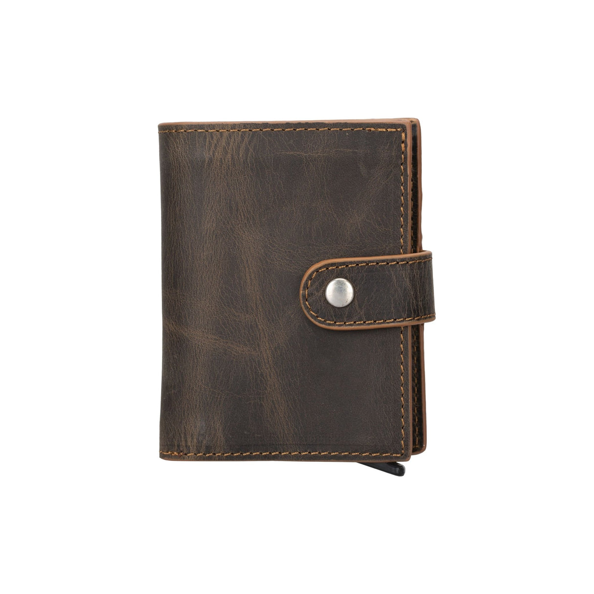 Premium RFID Blocking Leather Pop - Up AirTag Card Holder and Wallet by Hardiston - premium Card Holders