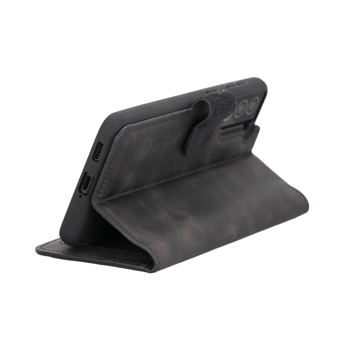 Samsung Galaxy S21 Plus Magnetic Detachable Leather Wallet Case by Hardiston - premium Samsung S - 21 Cases