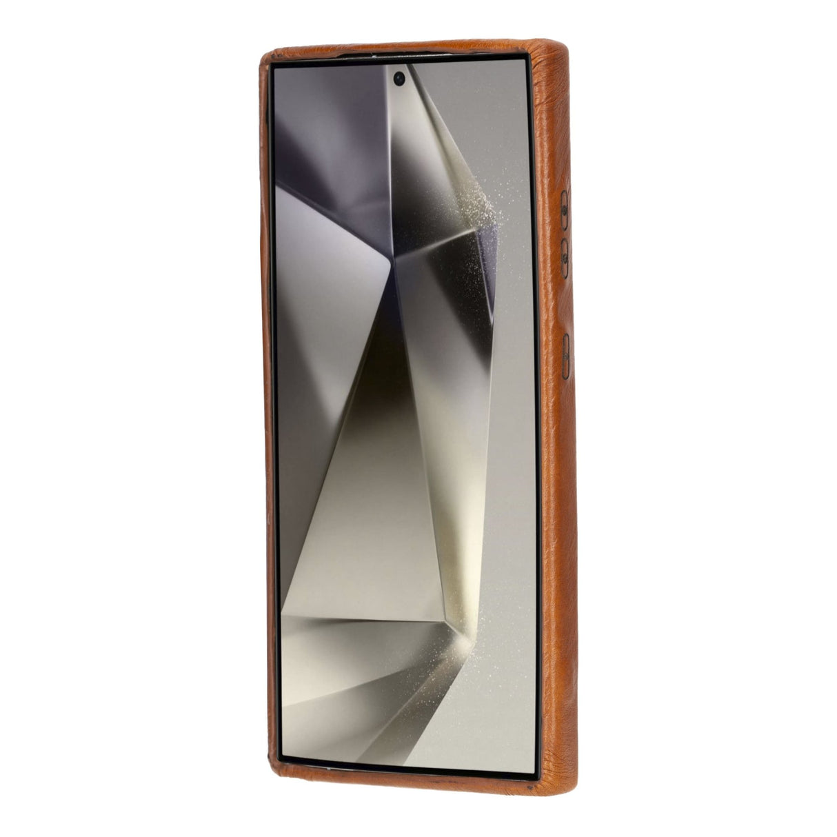 Samsung Galaxy S24 Ultra Snap - on Full Cover Leather Case with Credit Card Slots by Hardiston - premium Samsung S - 24 Cases