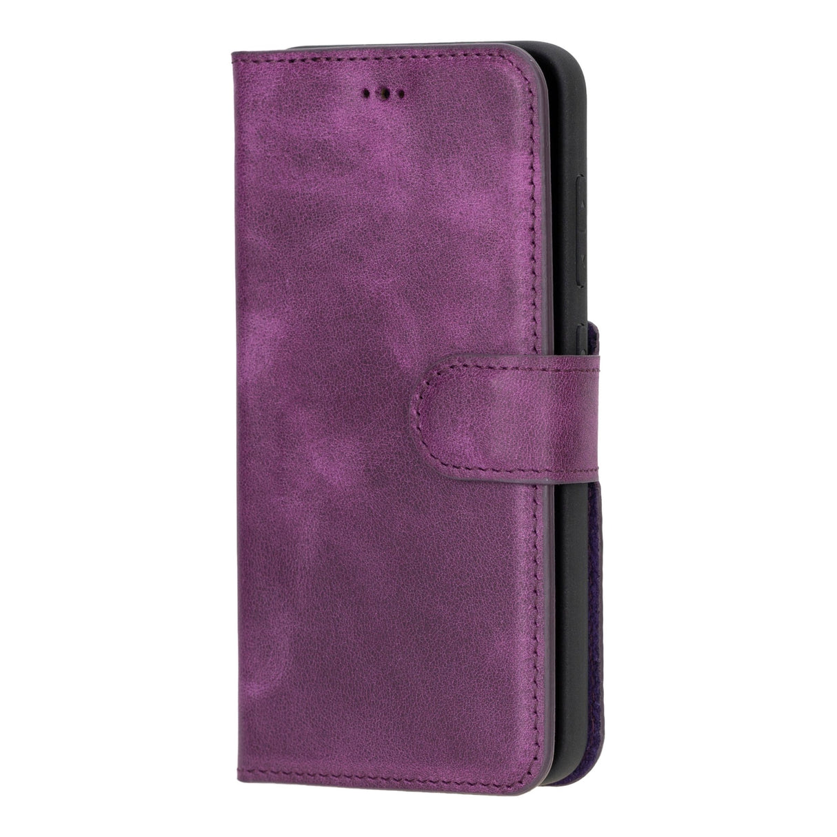 Samsung Galaxy S25 Magnetic Detachable Leather Wallet Case by Hardiston - premium Samsung S - 25 Cases