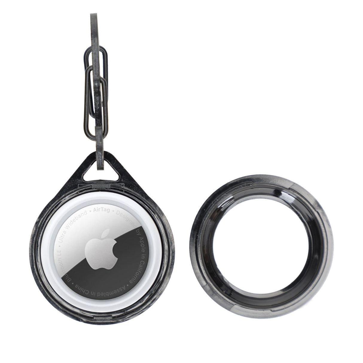 Secure Snap Leather AirTag Case by Hardiston - premium AirTag Holders
