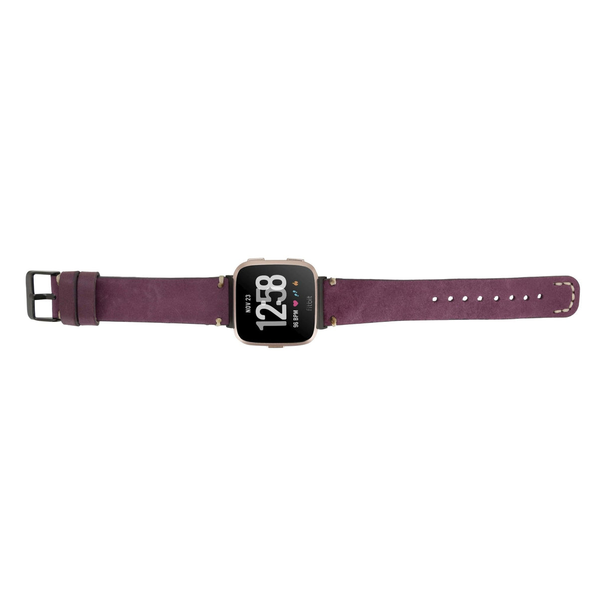 Stitch End Leather Band for Fitbit Watch by Hardiston - premium Watch Bands - Fitbit