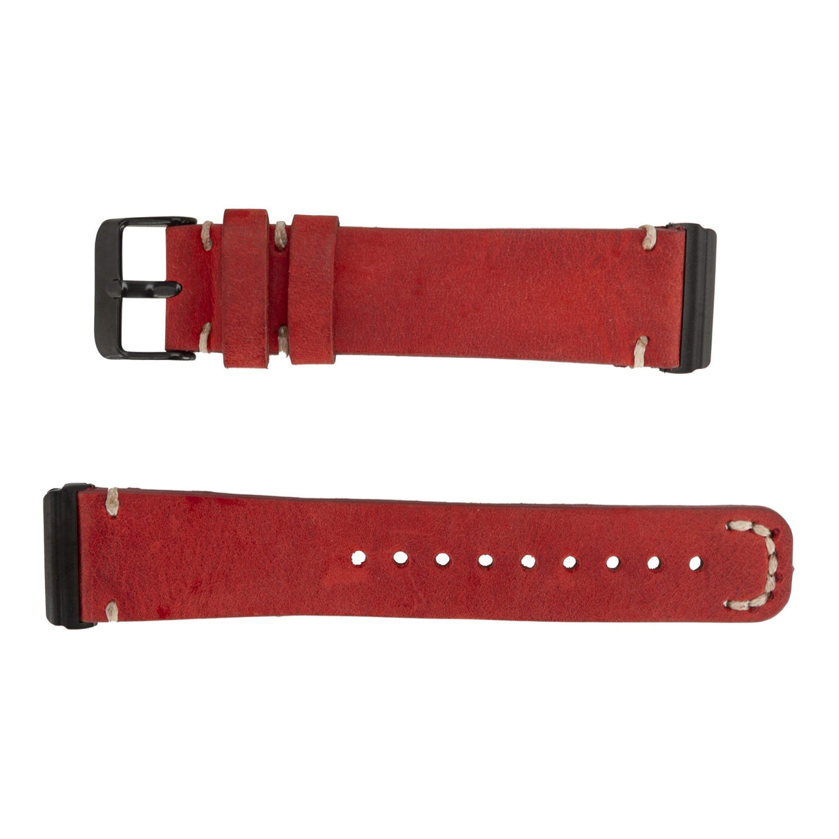 Stitch End Leather Band for Fitbit Watch by Hardiston - premium Watch Bands - Fitbit