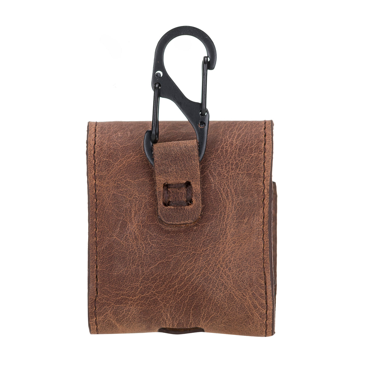 AirPods ( Generation 1 & 2 ) Soft Case with Keychain Clip_brown_2