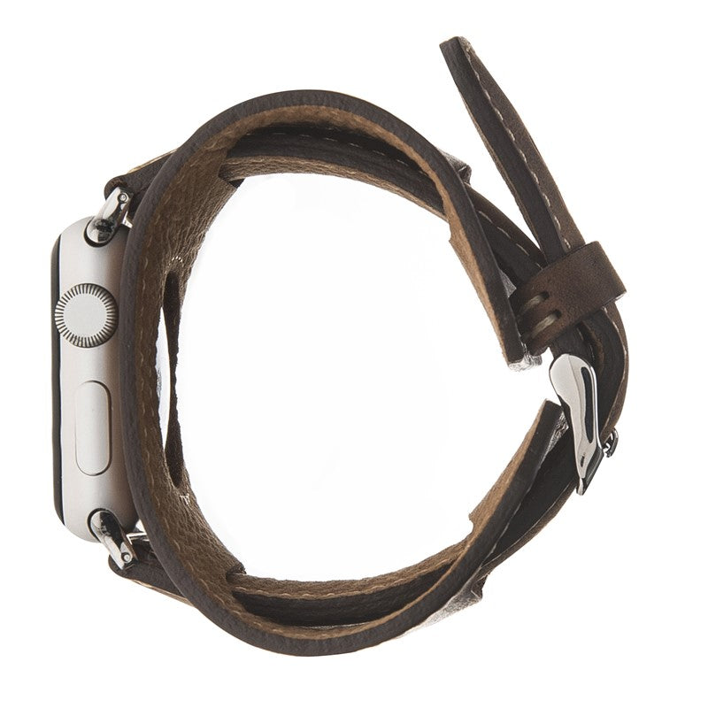 Cuff Leather Band for Apple Watch