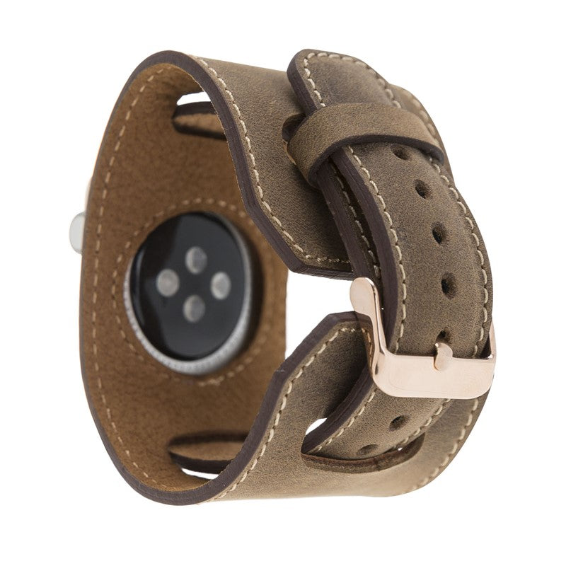 Cuff Leather Band for Apple Watch
