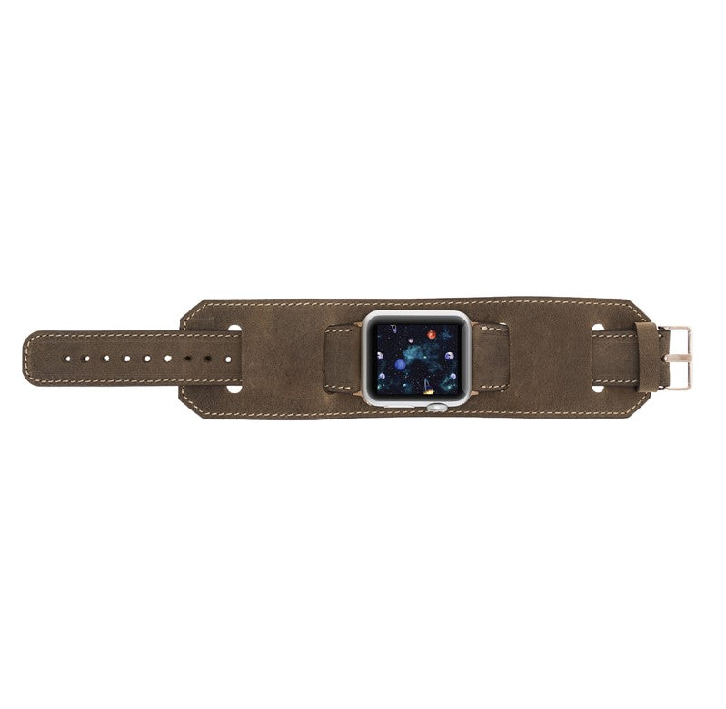 Cuff Leather Band for Apple Watch